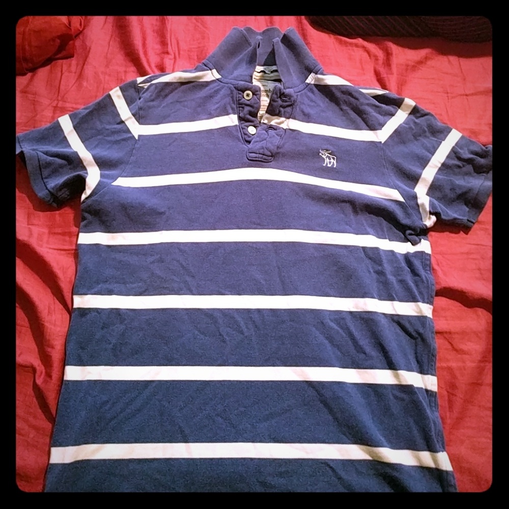 Abercrombie polo shirt men's large
